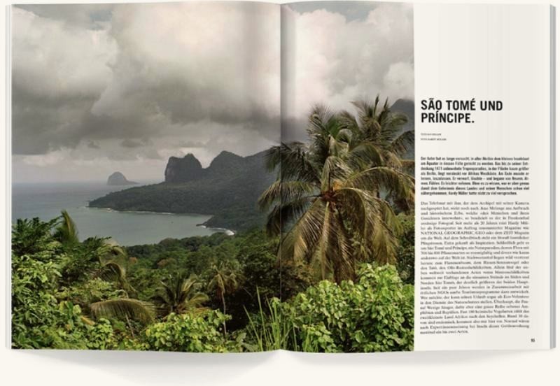 Aufgeschlagene UNIKAT-Doppelseite, São Tomé und Príncipe