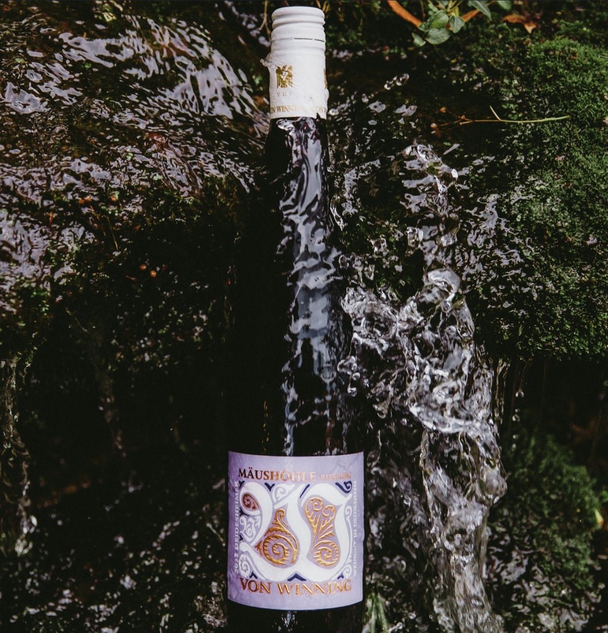 Mäushöhle Riesling am Wasserfall