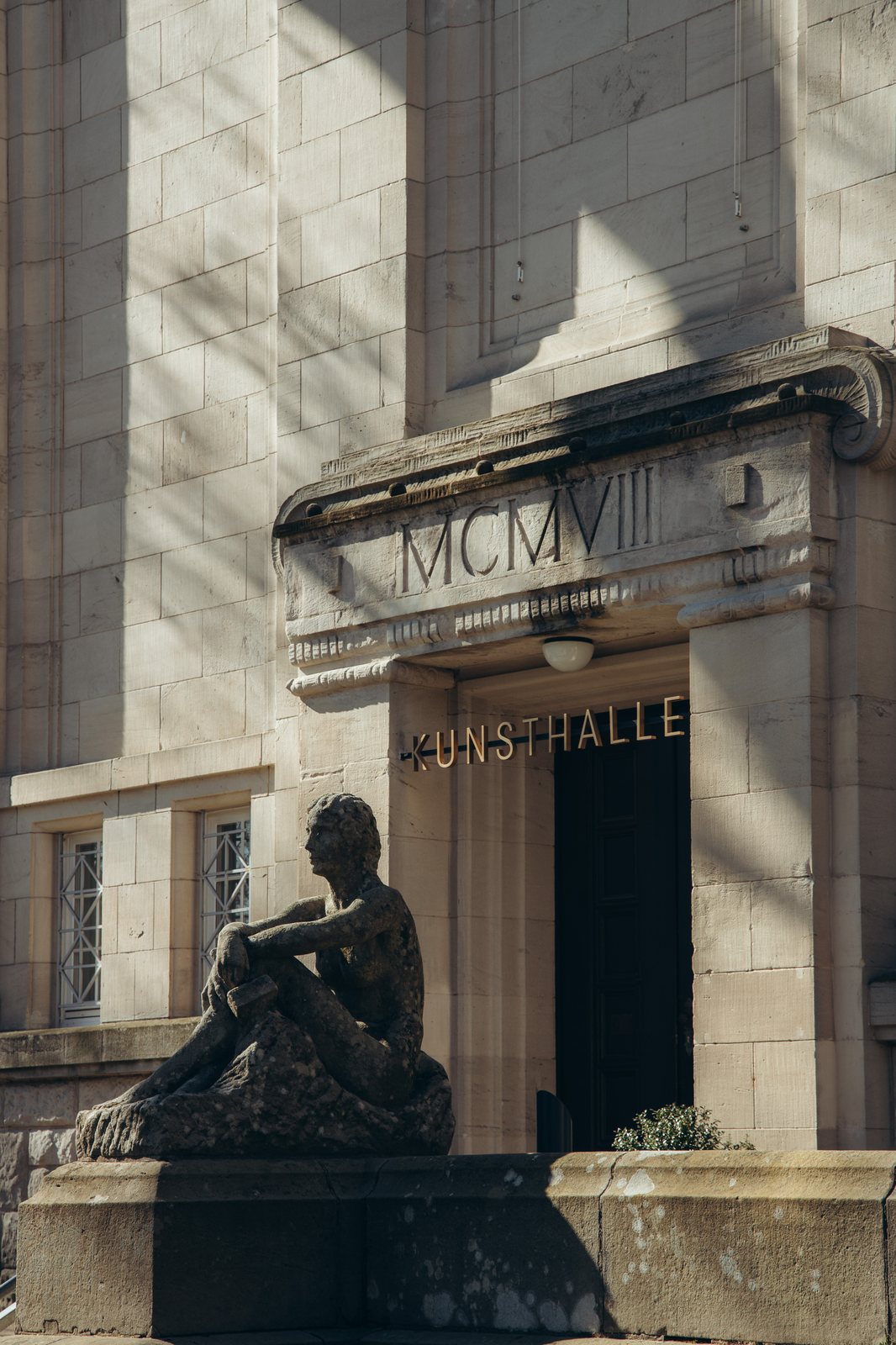 Eingang der Kunsthalle Baden-Baden