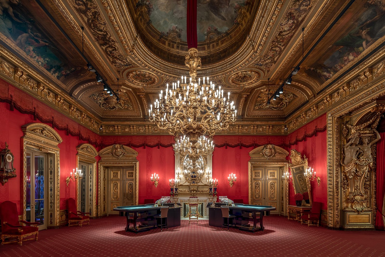 Roter Saal im Casino Baden-Baden