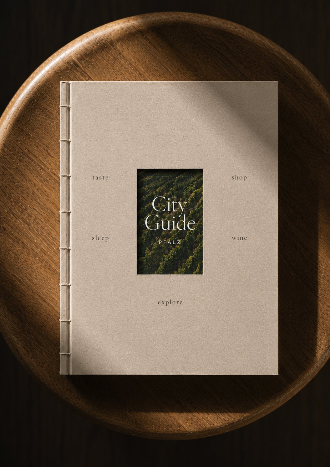 Cover des transparent CityGuide mit dem charakteristischen Fenster